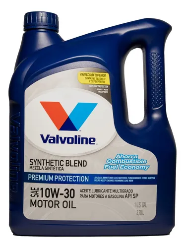 10W30 SINTETICO VALVOLINE PREMIUM PROTECTION SYNTHETIC API SP GALON 3.78LT