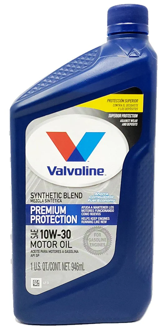 10W30 SEMISINTETICO VALVOLINE PREMIUM PROTECTION BLEND API SP 1LT
