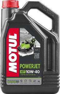 10W40 POWERJET  ACEITE MOTOS ACUATICAS SEMI SINTETICO 4 LTS MOTUL