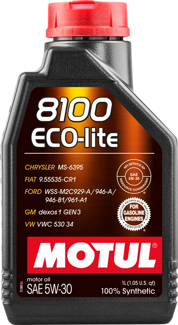5W30 8100 ECO-LITE 100% SINTETICO MOTUL 1LT
