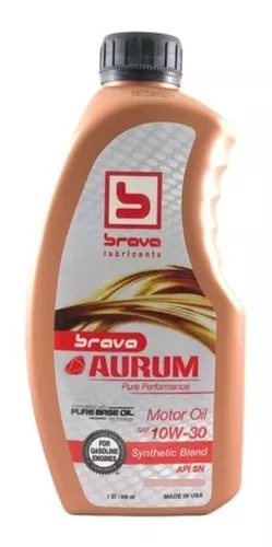 10W30 SEMI SINTETICO BRAVA AURUM