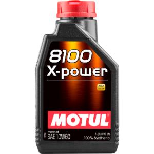 10W60 8100 X-POWER 100% SINTETICO MOTUL 5LT