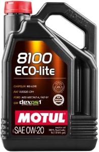 0W20 8100 ECO-LITE 100% SINTETICO MOTUL 1LT
