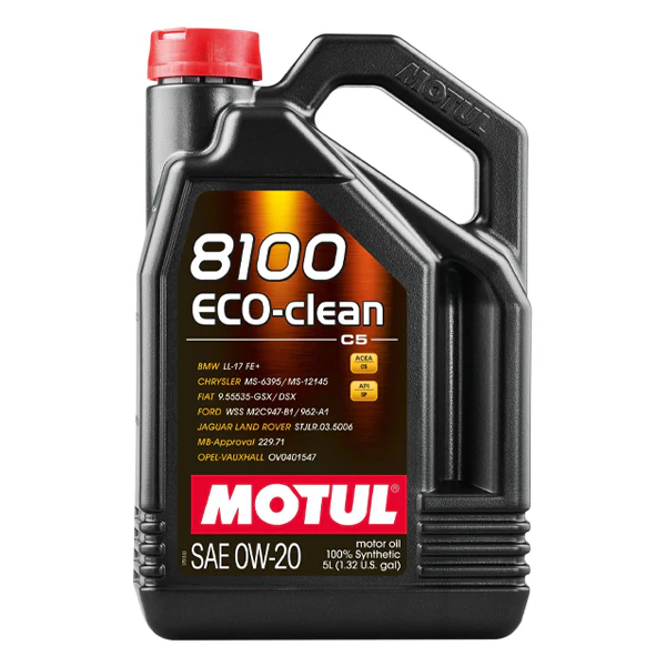 0W20 8100 ECO-CLEAN MOTUL12X1L 100% SINTET
